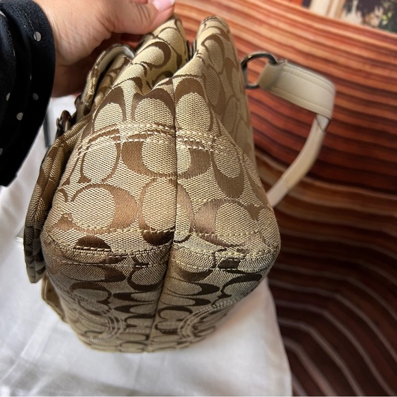 Vintage Coach SoHo Bag monogram canvas and leather, hang tag excellent condition - Picture 10 of 17
